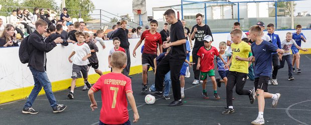 «Футбол в сердце Сибири»: спортивный фестиваль прошел в Иркутском районе