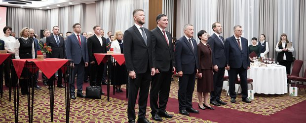 Приём в Иркутске по случаю 77-й годовщины образования КНР