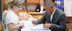 Выборы в Госдуму 2026. Фоторепортаж с избирательных участков в Иркутске