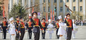 Как прошёл Парад Победы в Иркутске