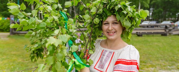 В Иркутском районе отпраздновали Троицу: фоторепортаж