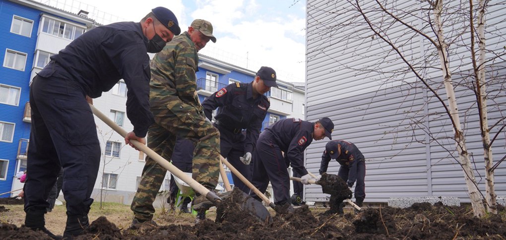 К акции присоединились неравнодушные горожане.