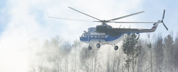 В Иркутской области проходят учения по тушению лесных пожаров
