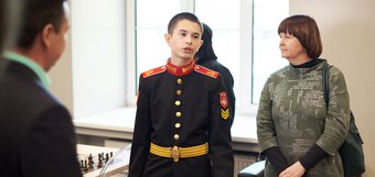 Экскурсия по Суворовскому военному училищу