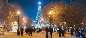 Открытие главной городской ёлки Иркутска