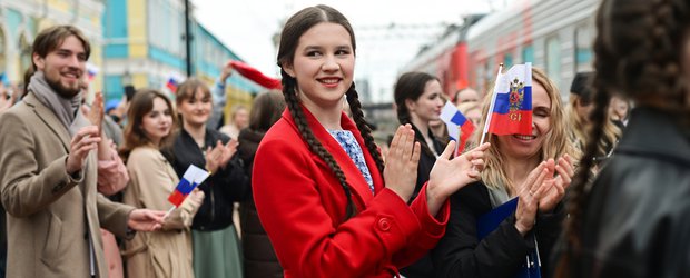 Театральный поезд прибыл в Иркутск