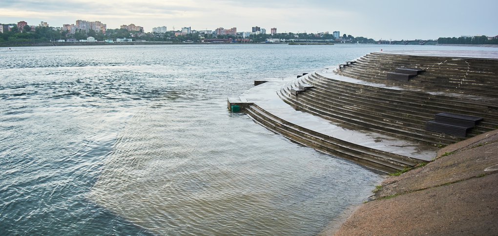 Сброс воды на ГЭС увеличили до 3100 кубометров в секунду.