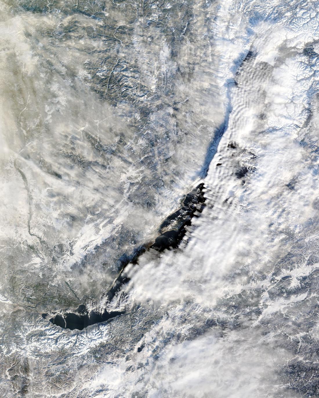 Карта Байкала