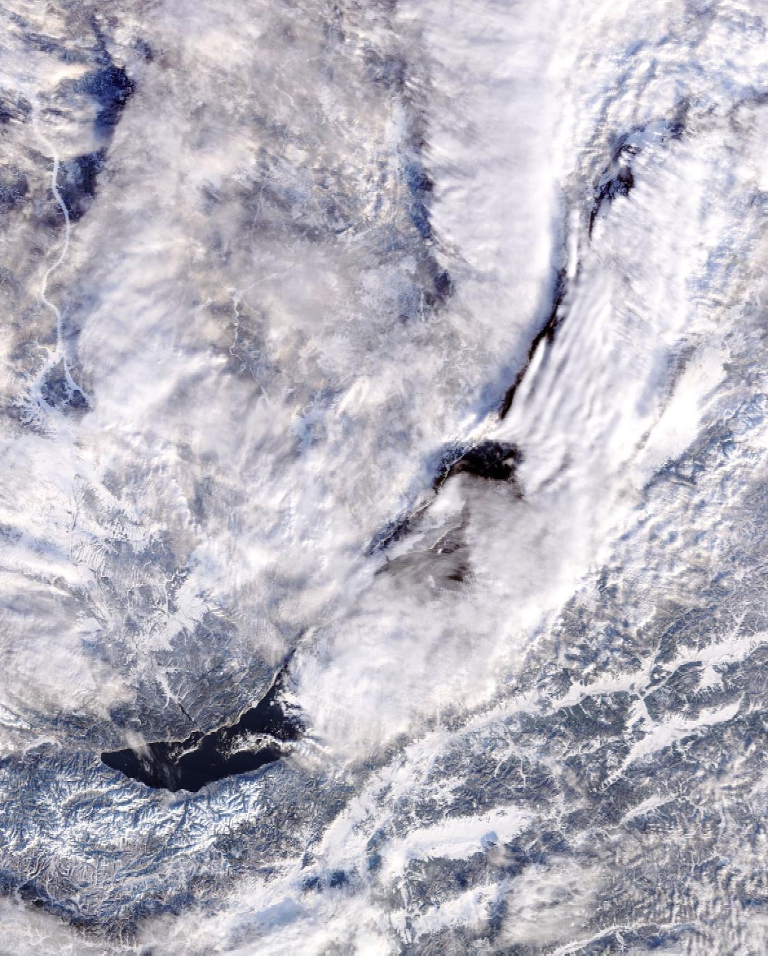 Карта Байкала