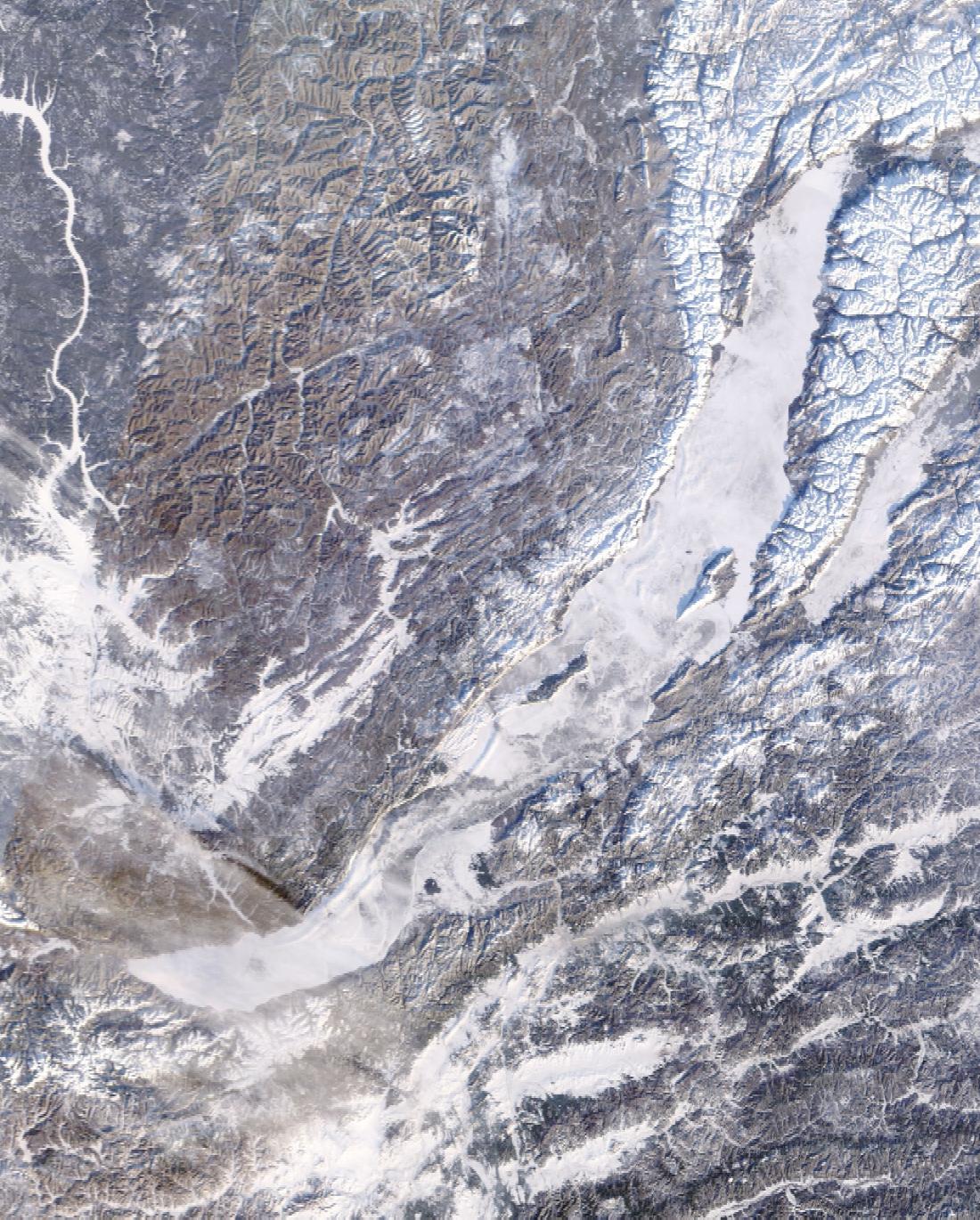 Карта Байкала