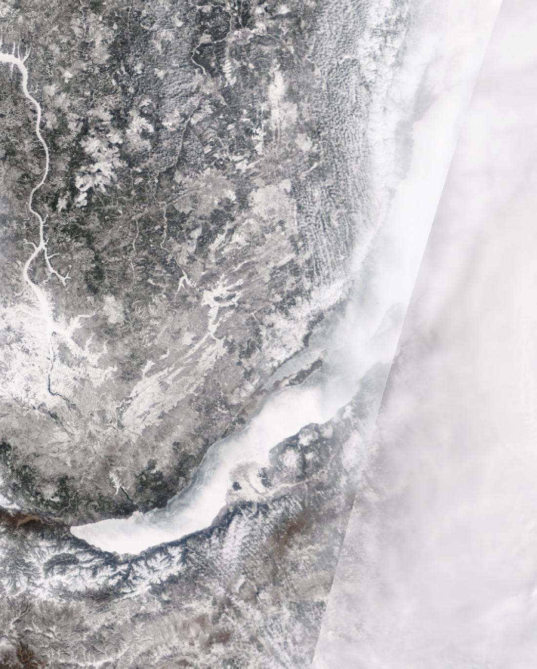 Карта Байкала