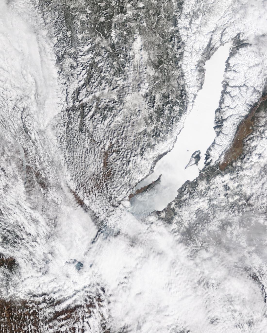 Карта Байкала