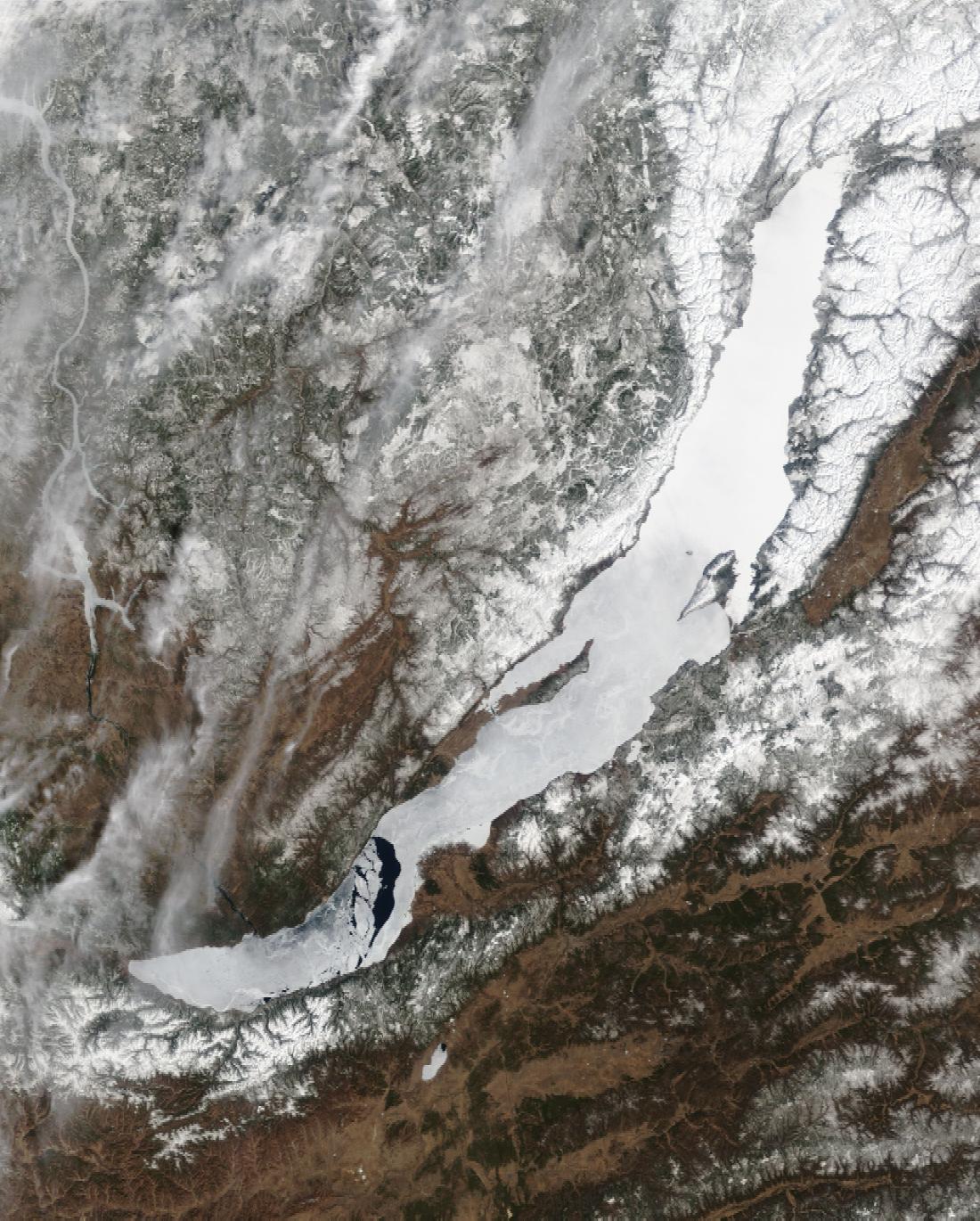 Карта Байкала