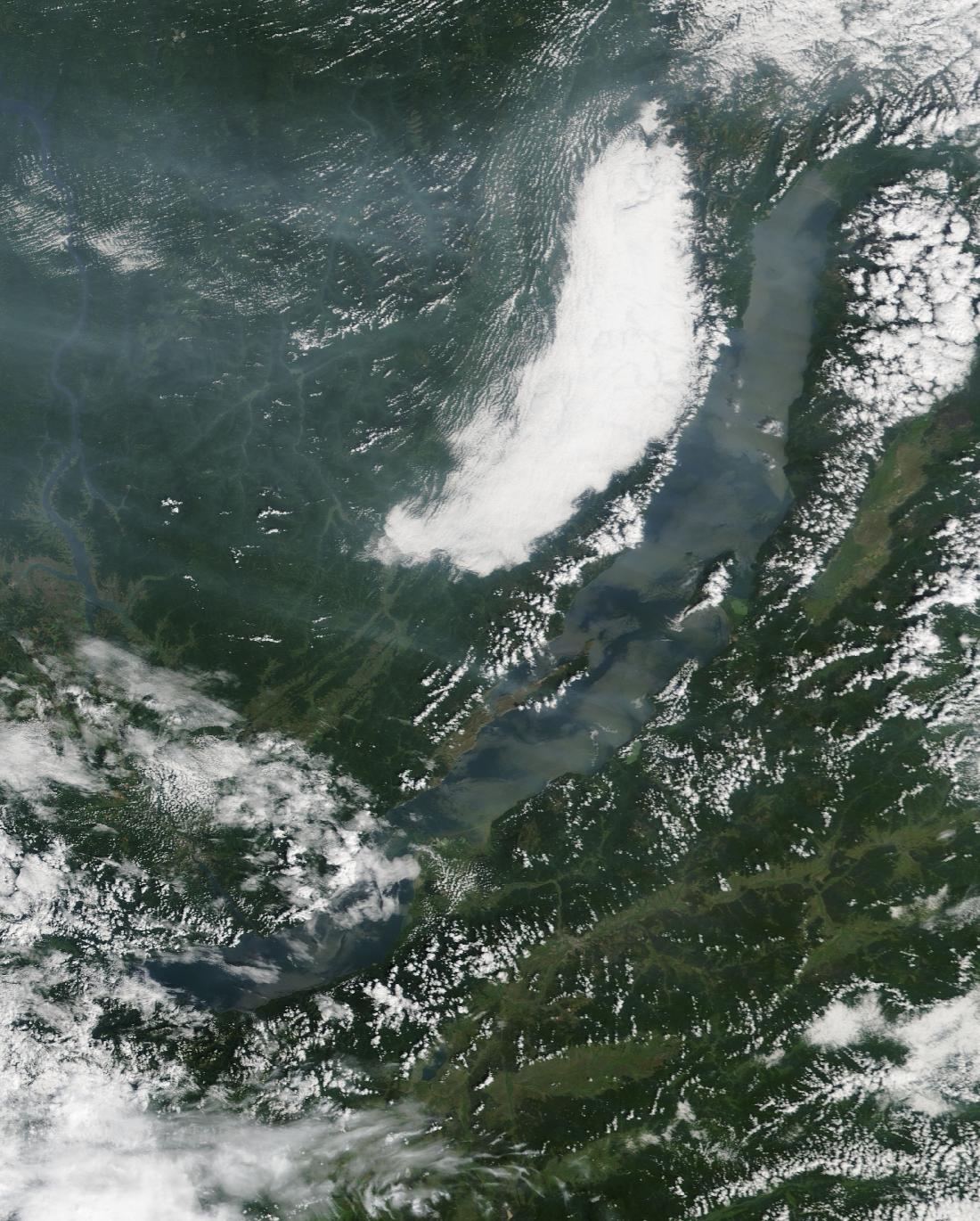 Карта Байкала