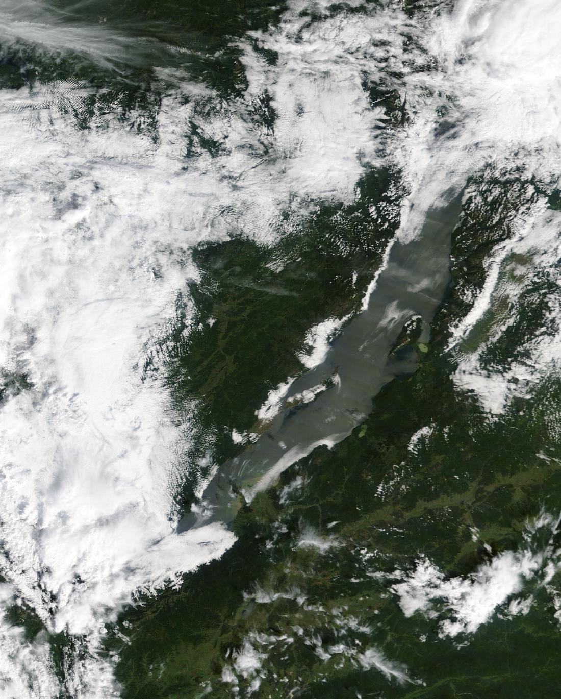 Карта Байкала