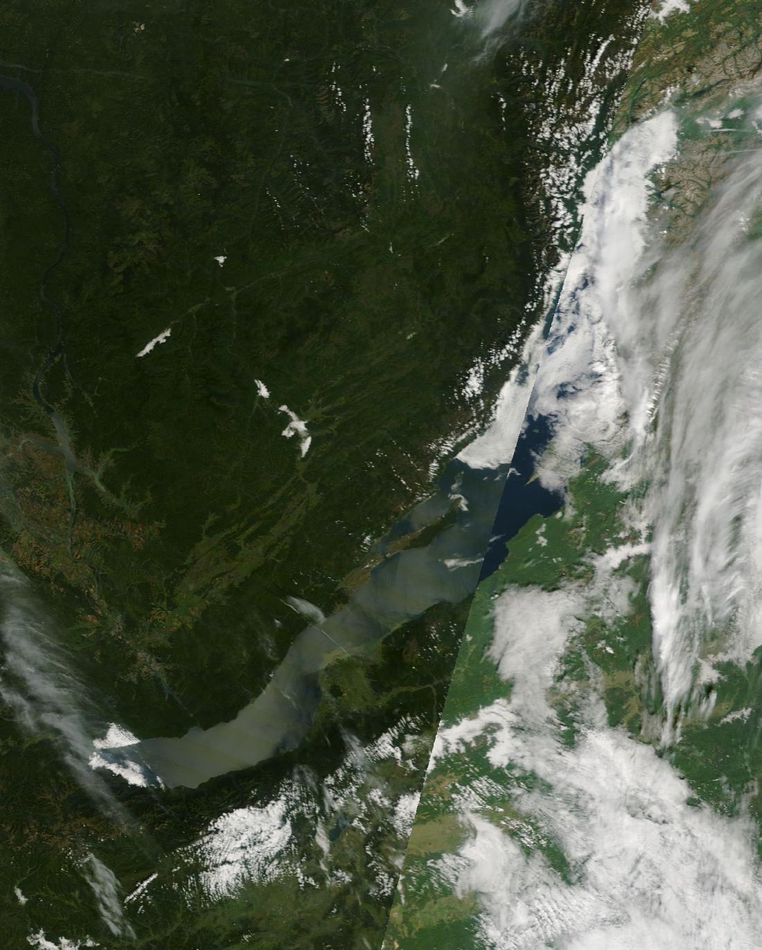 Карта Байкала